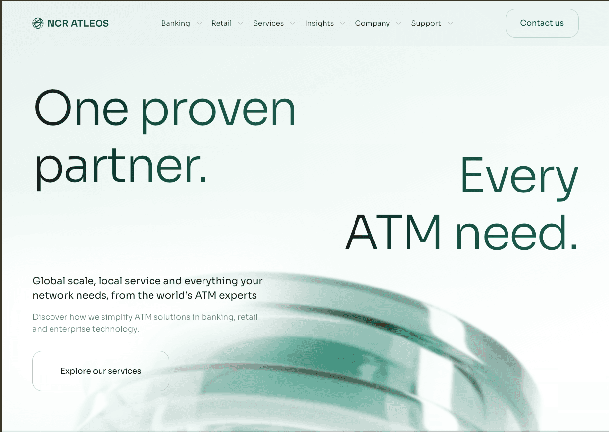 NCR Atleos — ATM Incident Reporting System